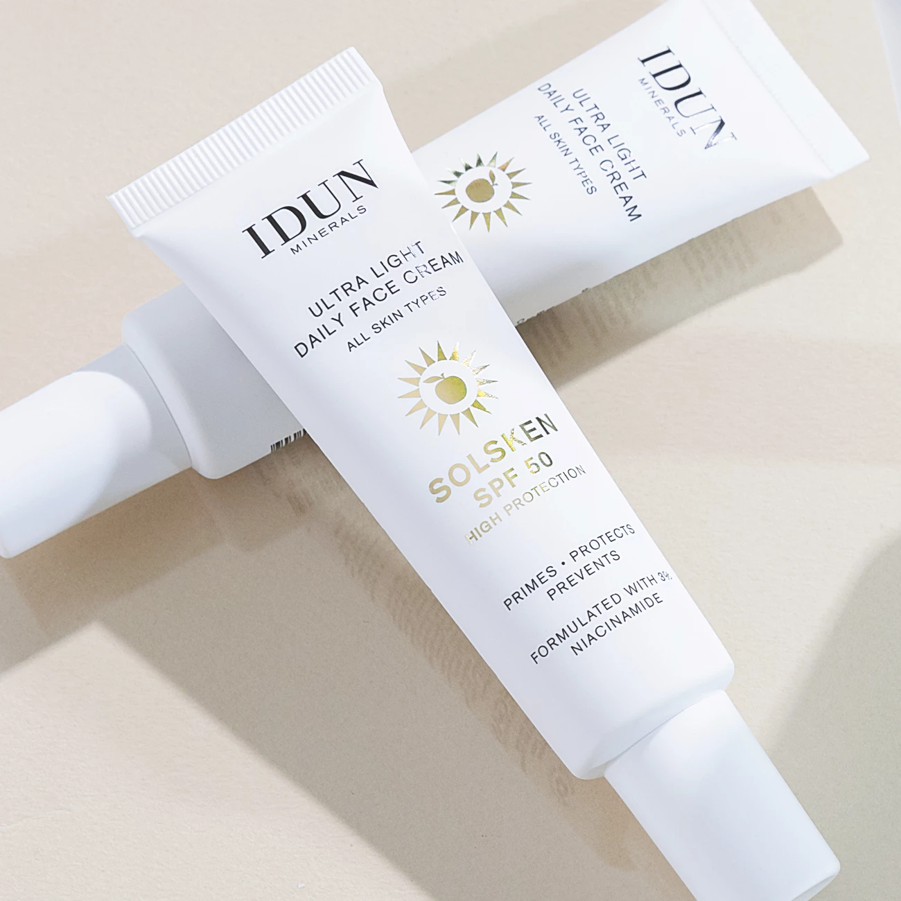 Cremă de protecție solară cu factor de protecție solară SPF50 30 ml - IDUN Minerals