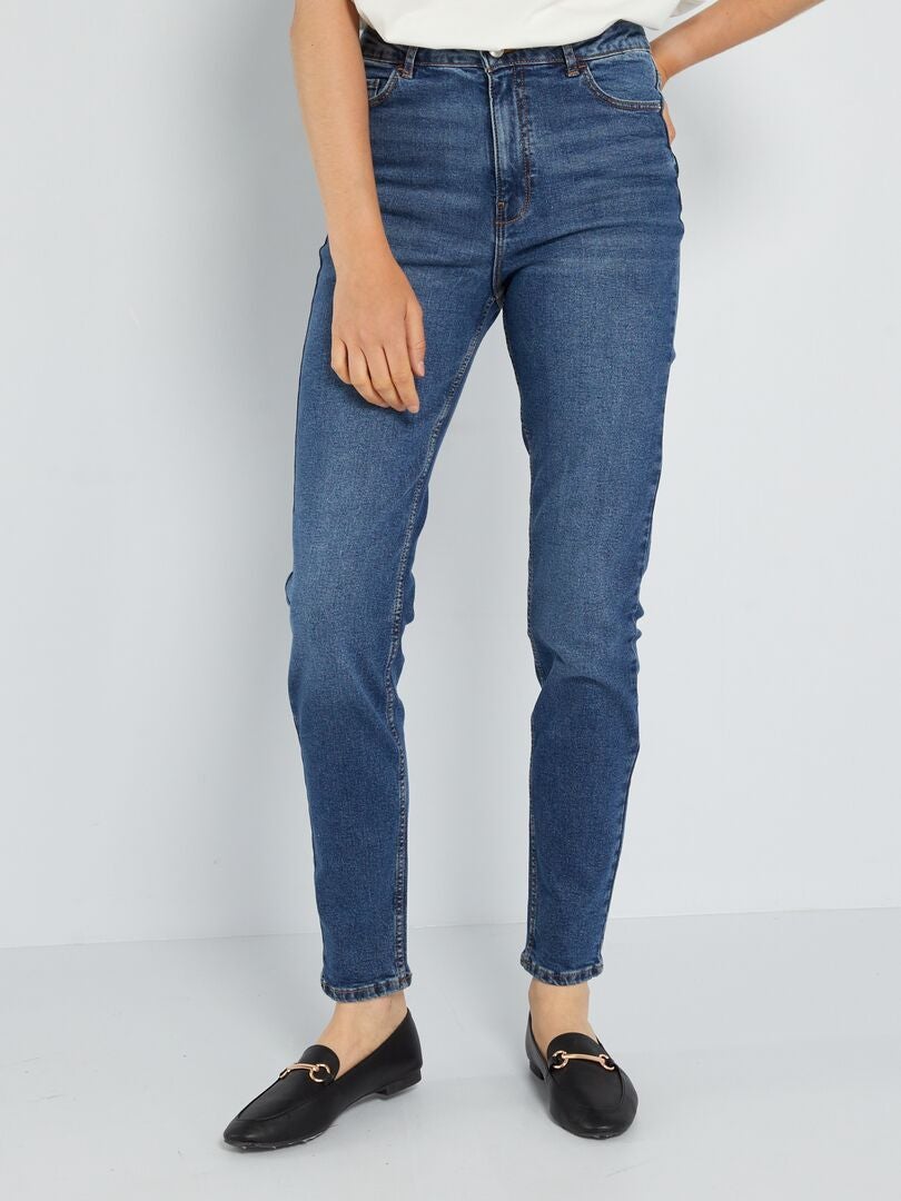 Calça jeans slim tamanho L34 - AZUL