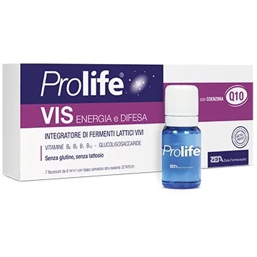 PROLIFE Prolife Vis Complément alimentaire énergétique et défensif avec ferments lactiques vivants 7 bouteilles
