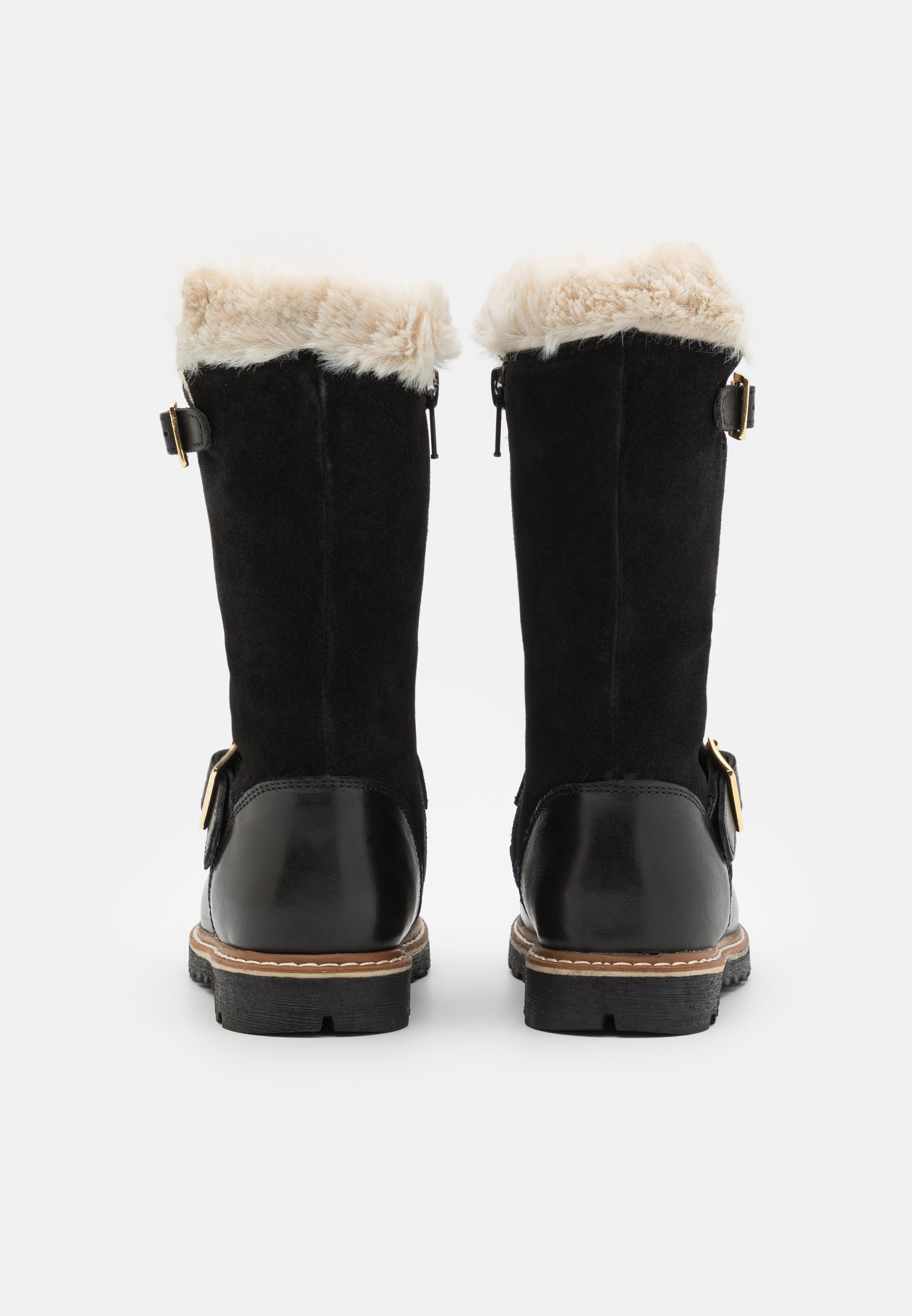 Friboo LEATHER - Bottes d'hiver - noires