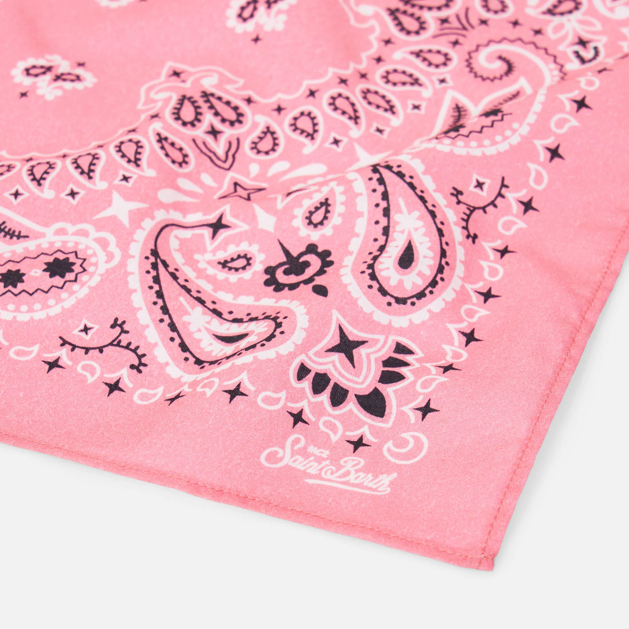 Roze bandana sjaal