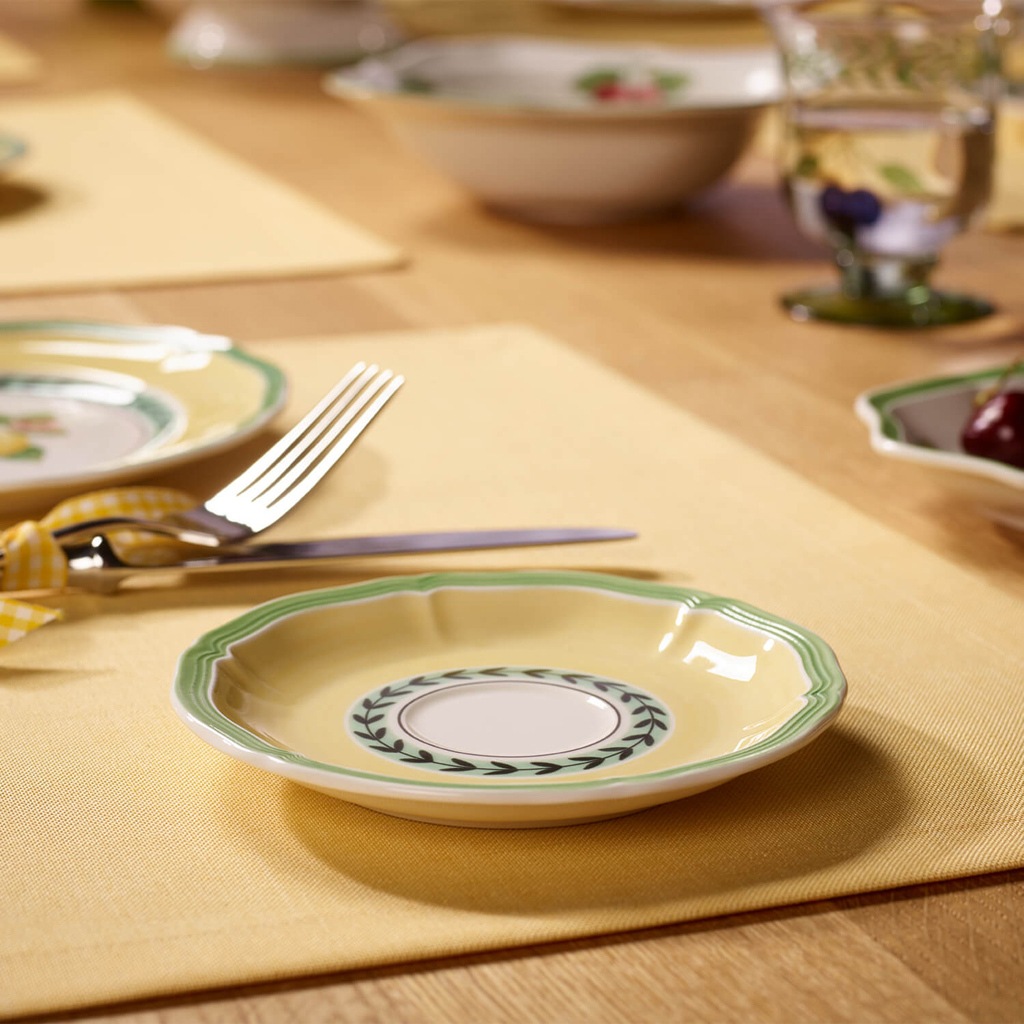Tasse à café/soucoupe Villeroy & Boch « French Garden Fleurence » – 1 pièce