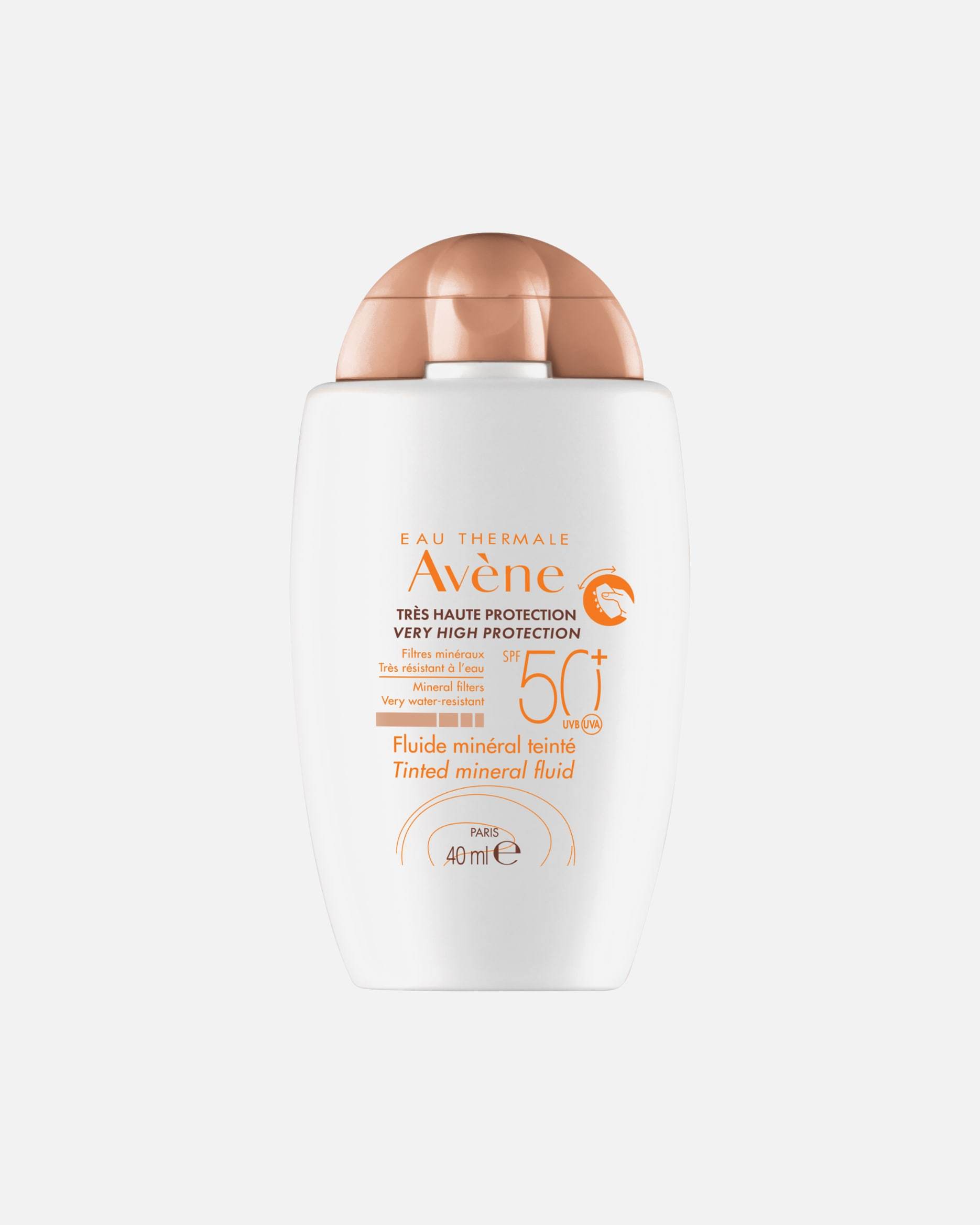 Avène Solaire tonirana mineralna krema za sunčanje SPF 50+ - 40 ml