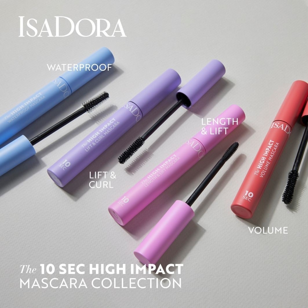 Isadora blakstienų tušas 10 sek. „High Impact Lift“ – 9 ml