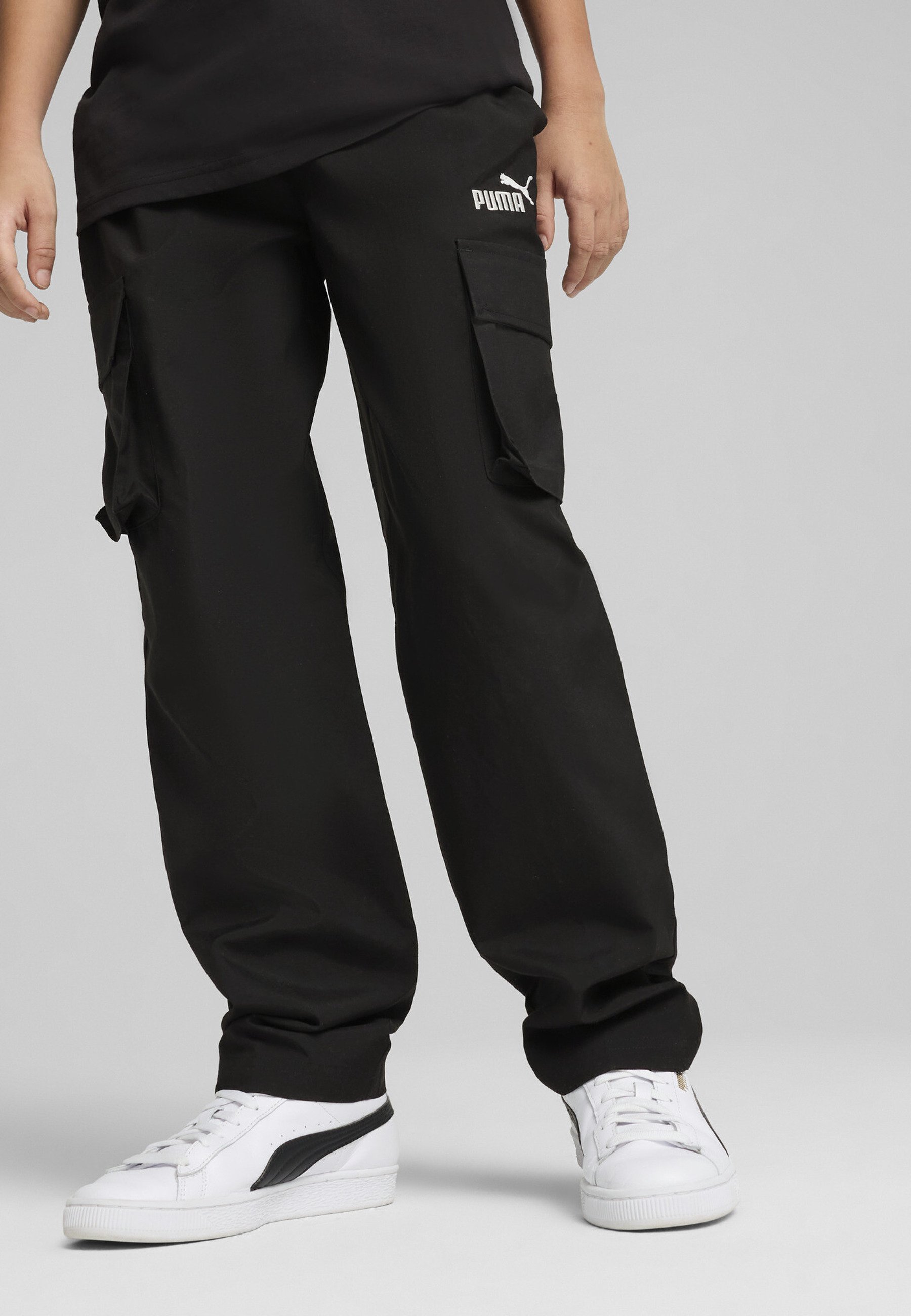 Puma LOGO - Broek - puma zwart