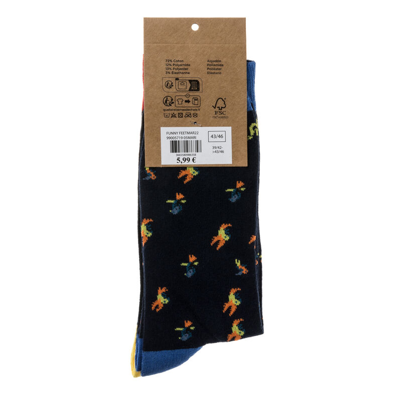  Calcetines y medias azules para hombre