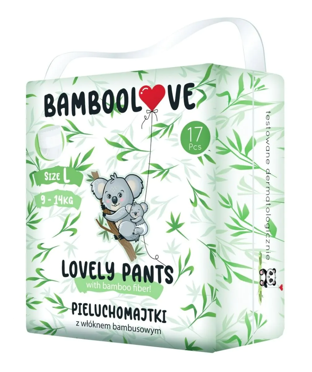 Bamboloove Lovely Pants Pieluchomajtki rozm. L
