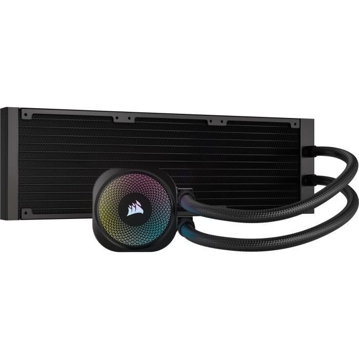 Wasserkühlung – CORSAIR – iCUE LINK TITAN 360 RX – RGB – Schwarz