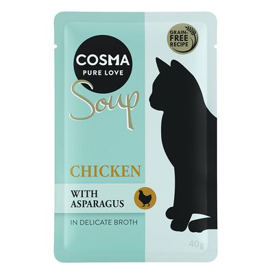 Cosma suppe blandet prøvepakke 4 x 40 g