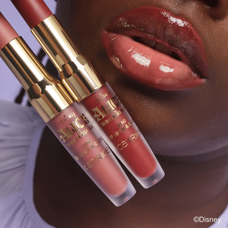 Catrice Disney Alice im Wunderland 2-in-1 Lippenstift und Lipliner