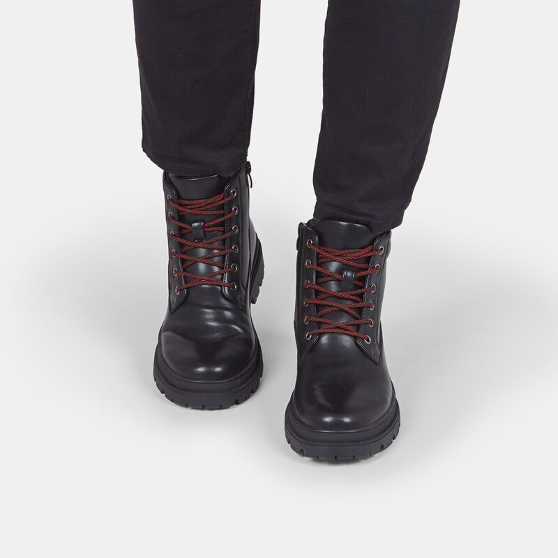 Bata Red Label męskie botki ze skóry licowej