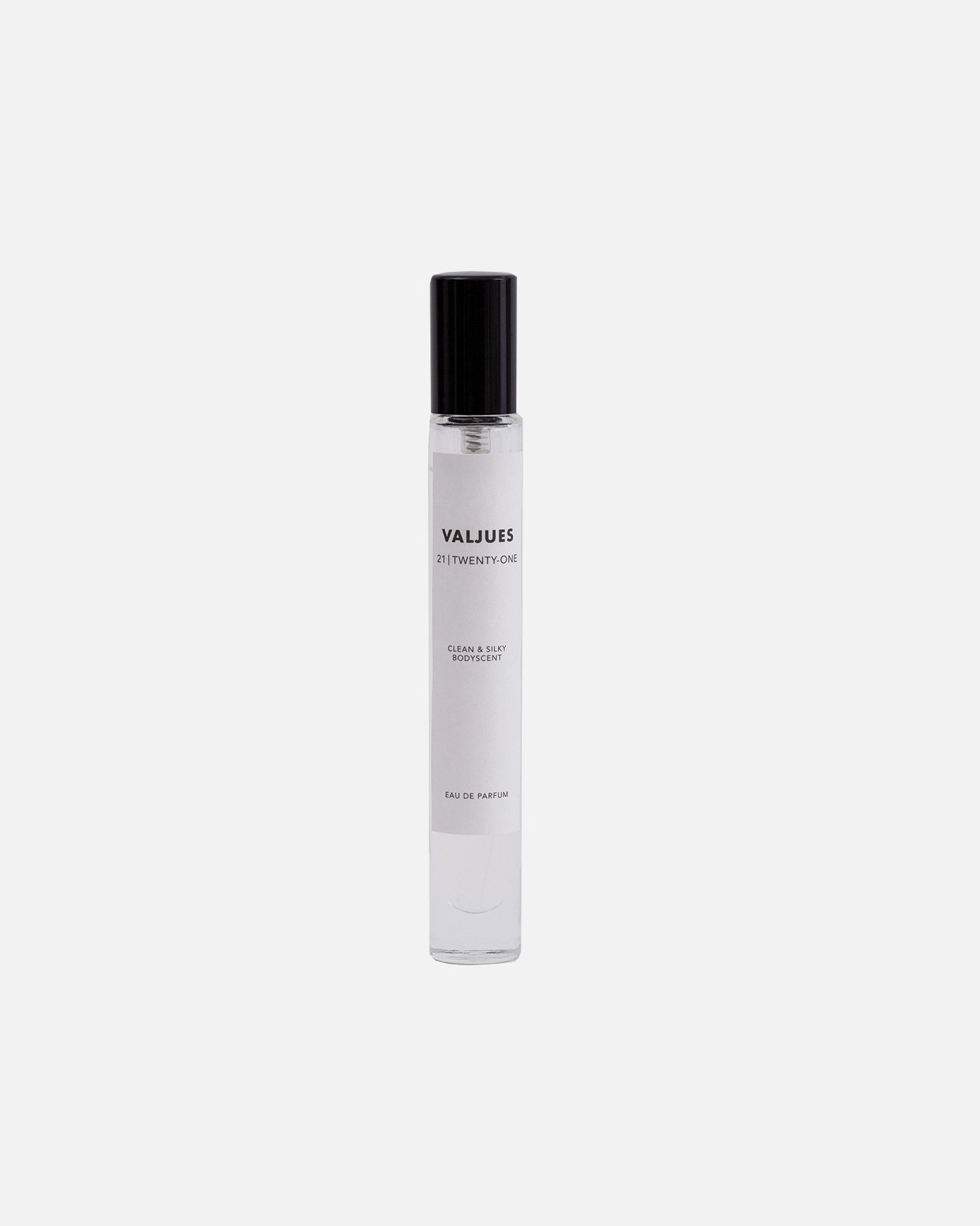 VALJUES „Eau de Parfum Clean & Silky 21“ | „TWENTY-ONE Clean & Silky“ – 10 ml
