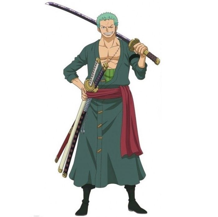 Costume - CHAKS - Zoro - Verde - 7-8 anni - Licenza One Piece