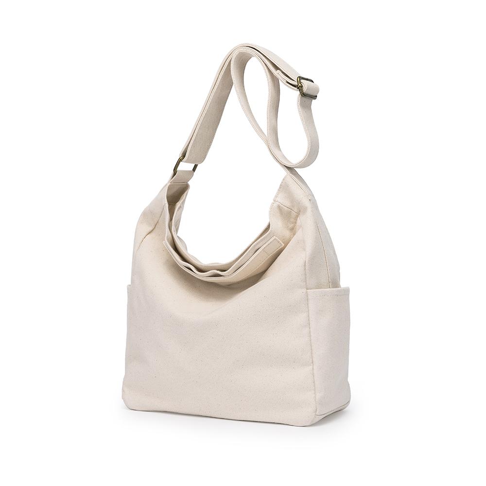 Sac bandoulière en coton pour étudiante, nouveau sac en toile sauvage, simple et décontracté.