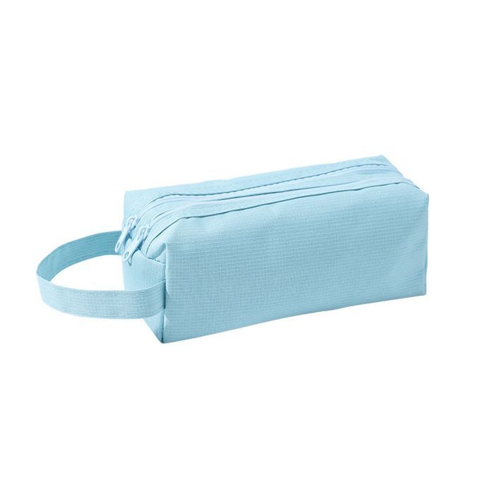 Estuche para lápices para niñas - Estuche para lápices para niños - Estuche escolar - Estuche grande - Material de oficina - Azul
