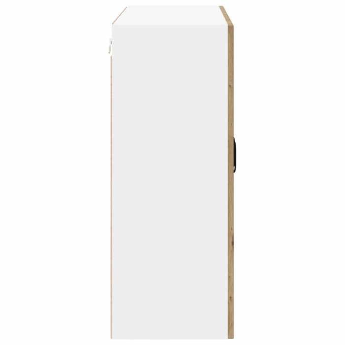 Mueble de cocina de madera - vidaXL - Roble artesanal - 80x31x80 cm - 2 estantes - Uso interior - Duradero