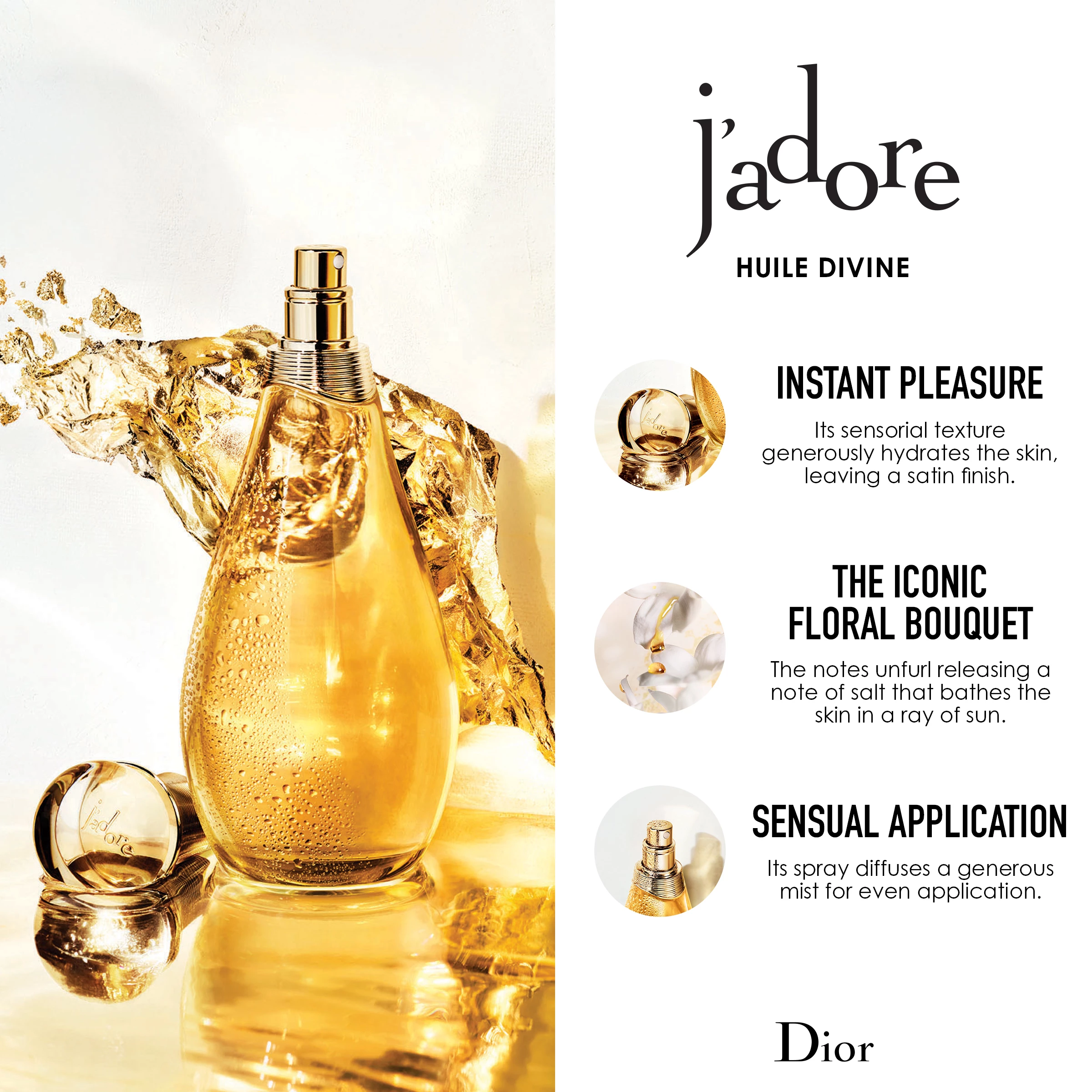 Spray uleios uscat J'adore 150 ml - DIOR