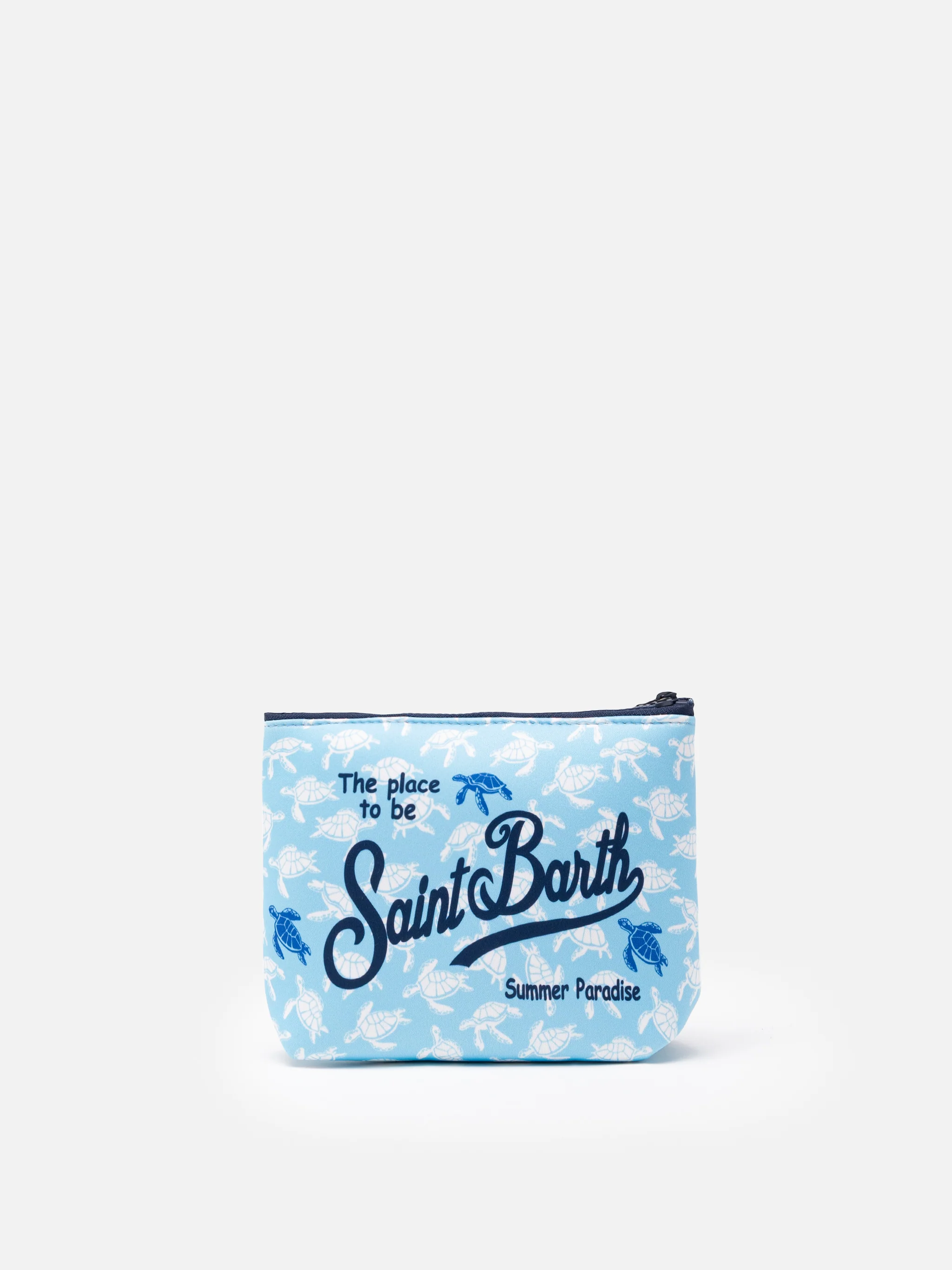 Aline scuba clutch med skildpaddeprint
