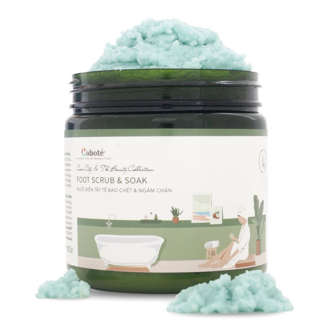 Gommage et bain de pieds Coboté
