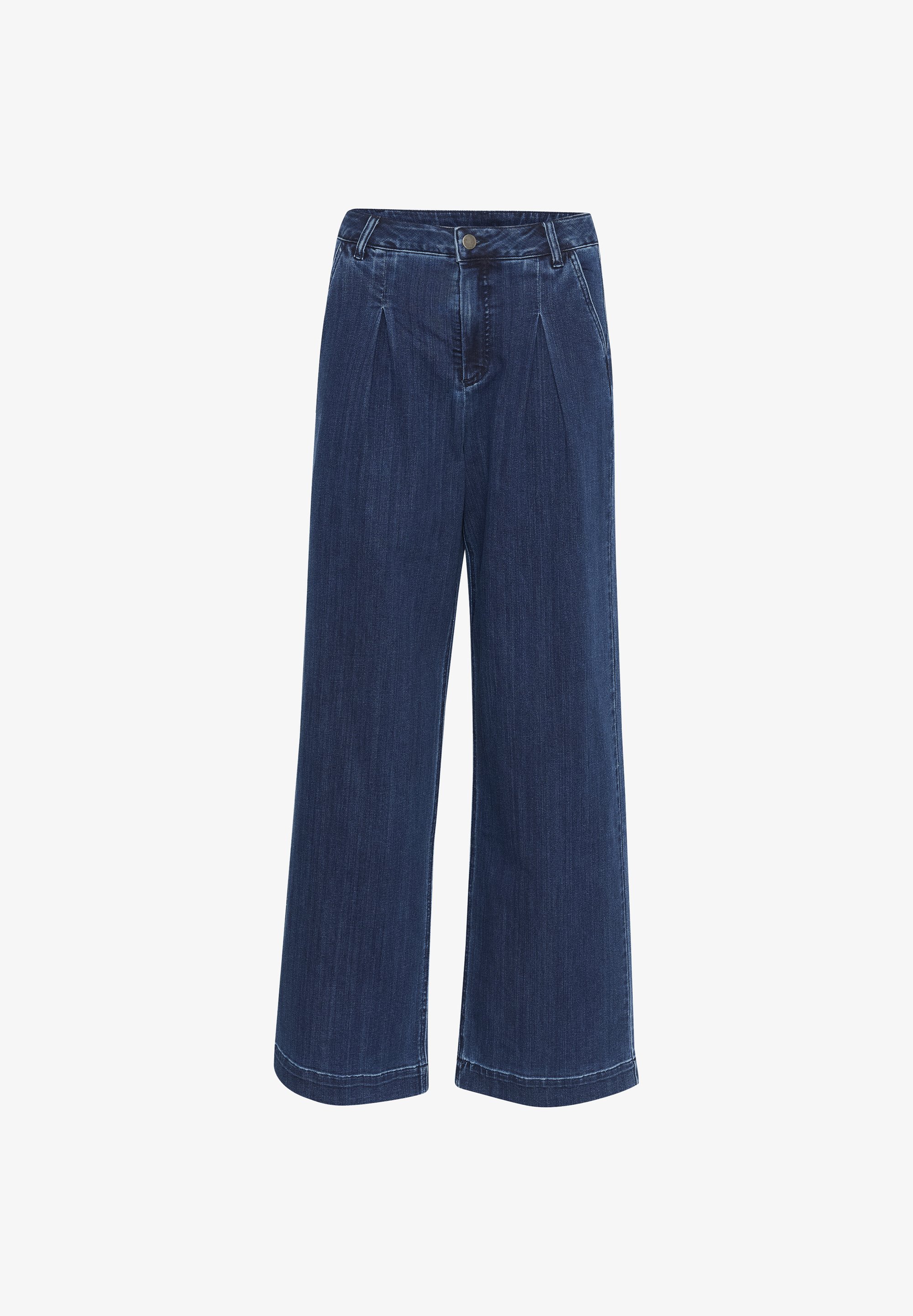 Jean évasé Kaffe - denim bleu foncé