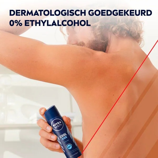 NIVEA Men Cool Kick antiperspirantas, 150 ml