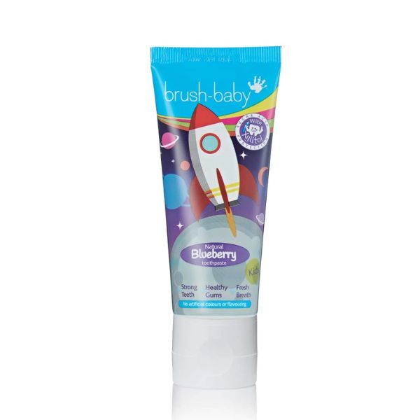 Dětská zubní pasta Brush Baby Natural Borůvka 50 ml