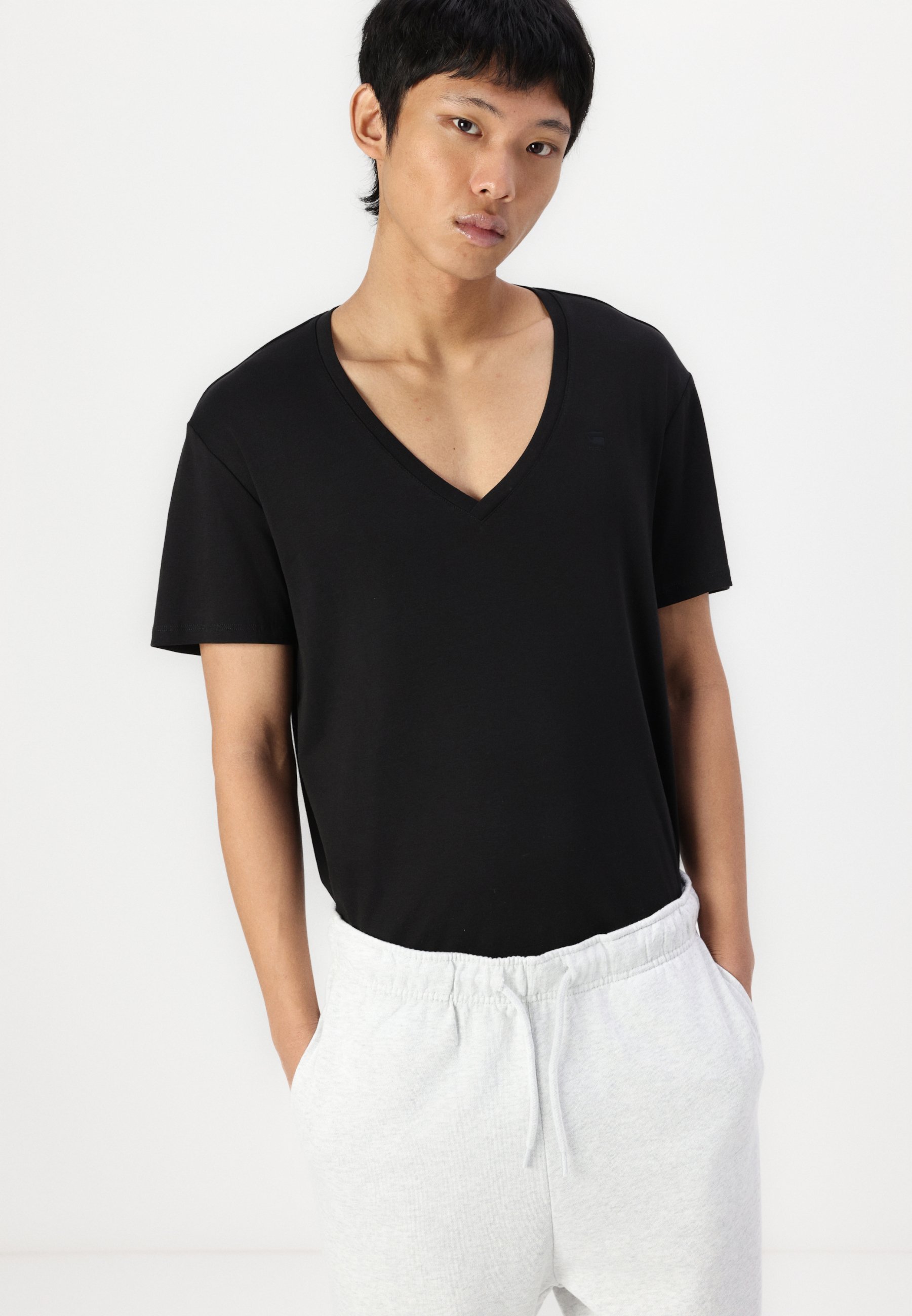 Jack & Jones JPSTKANE JJCHARGE UNCUFFED - Trainingshose - Weißmeliert