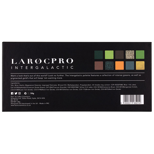 LaRoc Pro Intergalactic - Paleta de Sombras