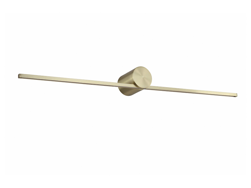 Kinkiet łazienkowy Modern LED metalowy złoty