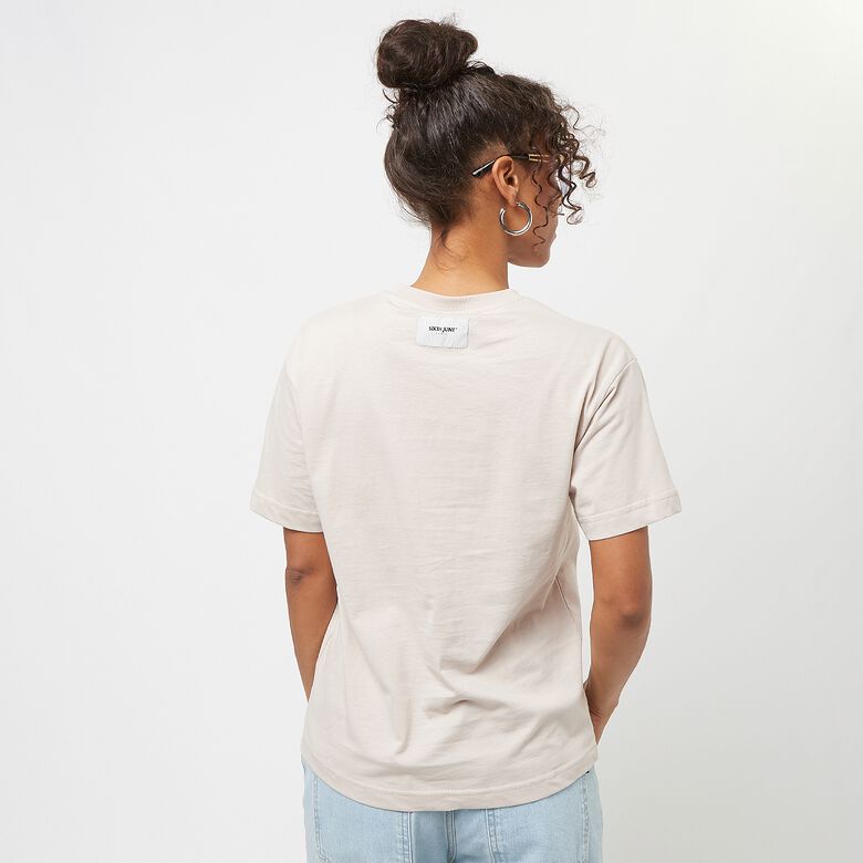Romantize bedrukt T-shirt met korte mouwen