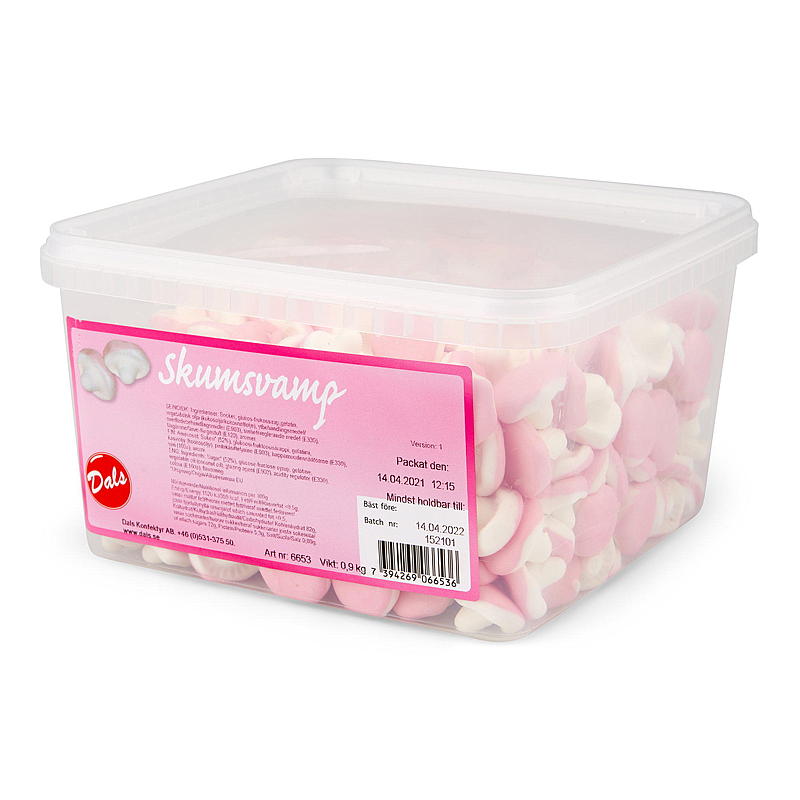 KnallGoodt Skumsvampar 0,9 kg