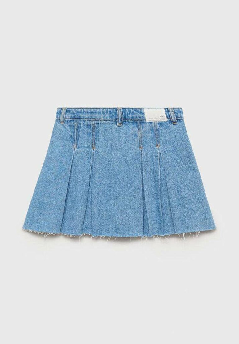 Mango Kids TEEN - Džínová sukně - modrá