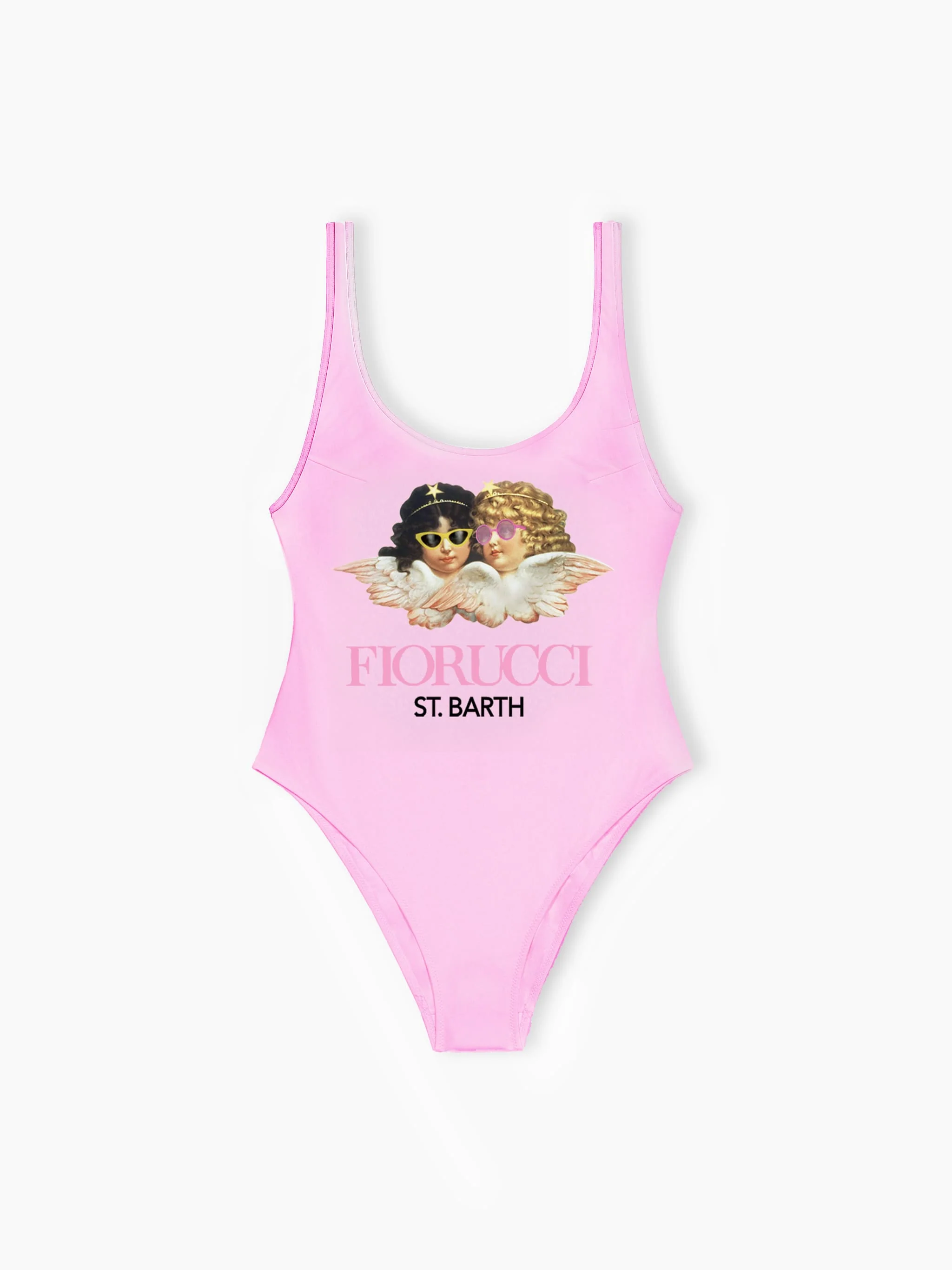 Costume intero da donna con stampa scollo a V Althea | FIORUCCI SPECIA