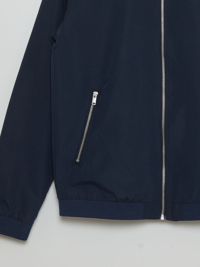 Jaqueta Bomber 'Produkt' - AZUL