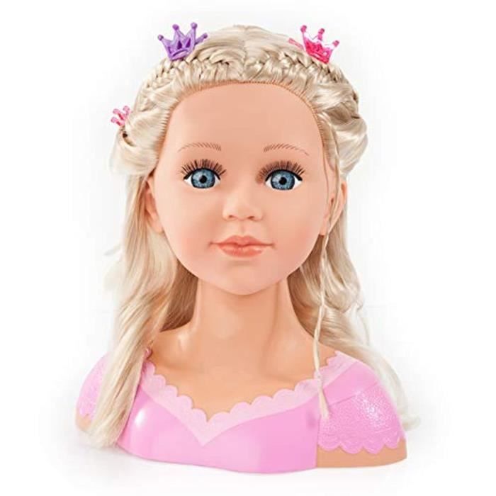 Styling and Makeup Head - Bayer Design - Charlene Super Model - Pink - 27 cm - Ages 4+