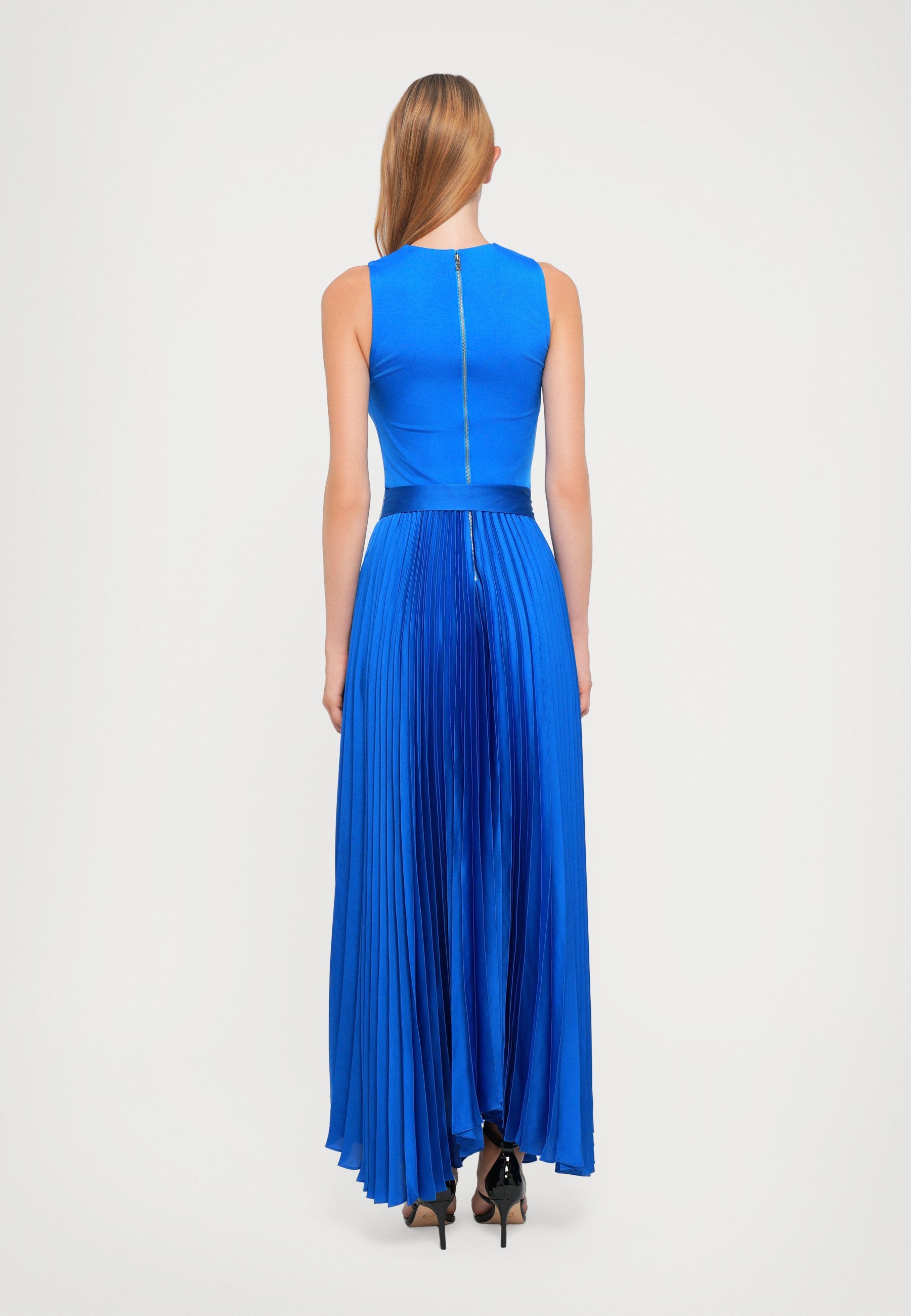 Abito lungo Alice + Olivia CHARA - blu intenso