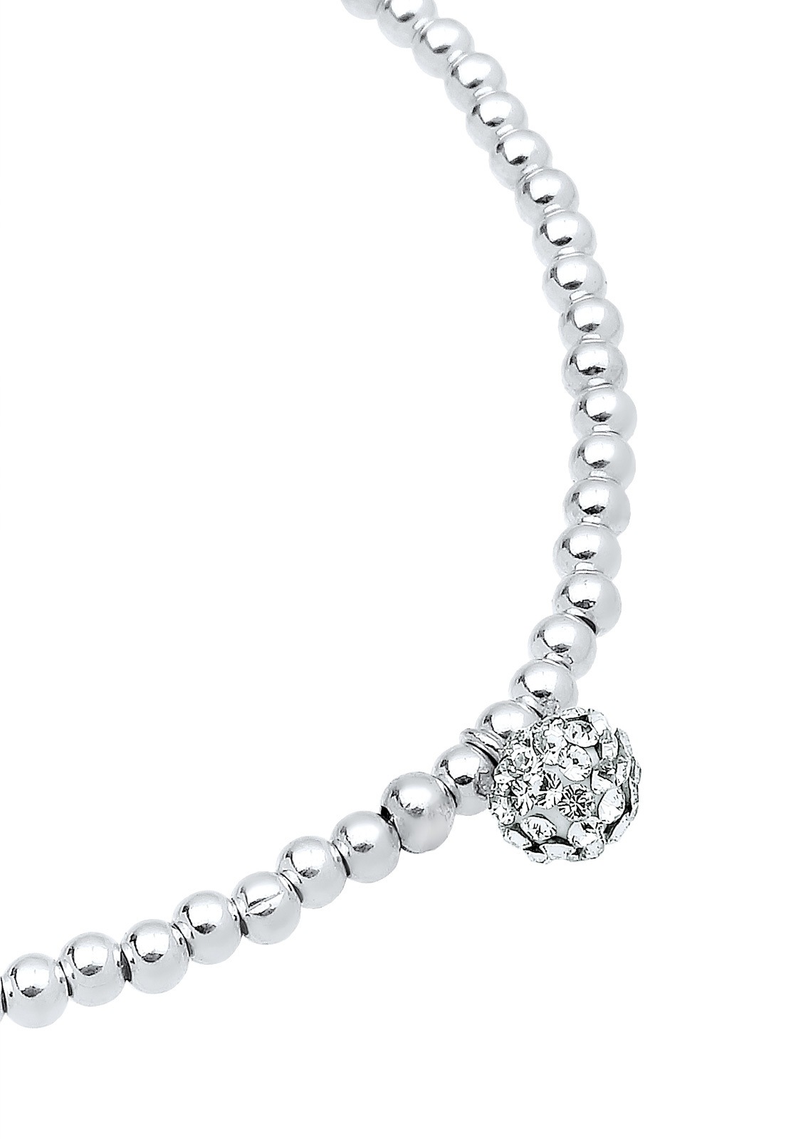 Elli Femme Pendentif Coeur Engagement avec Cristaux en Argent Sterling 925