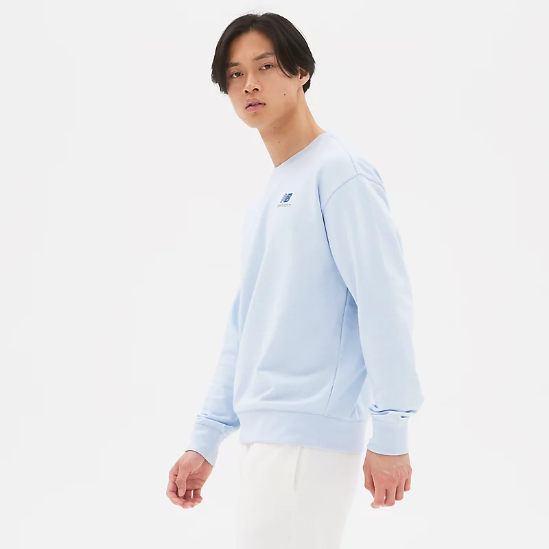 Unisex-Sweatshirt mit Rundhalsausschnitt aus French Terry – STARLIGHT