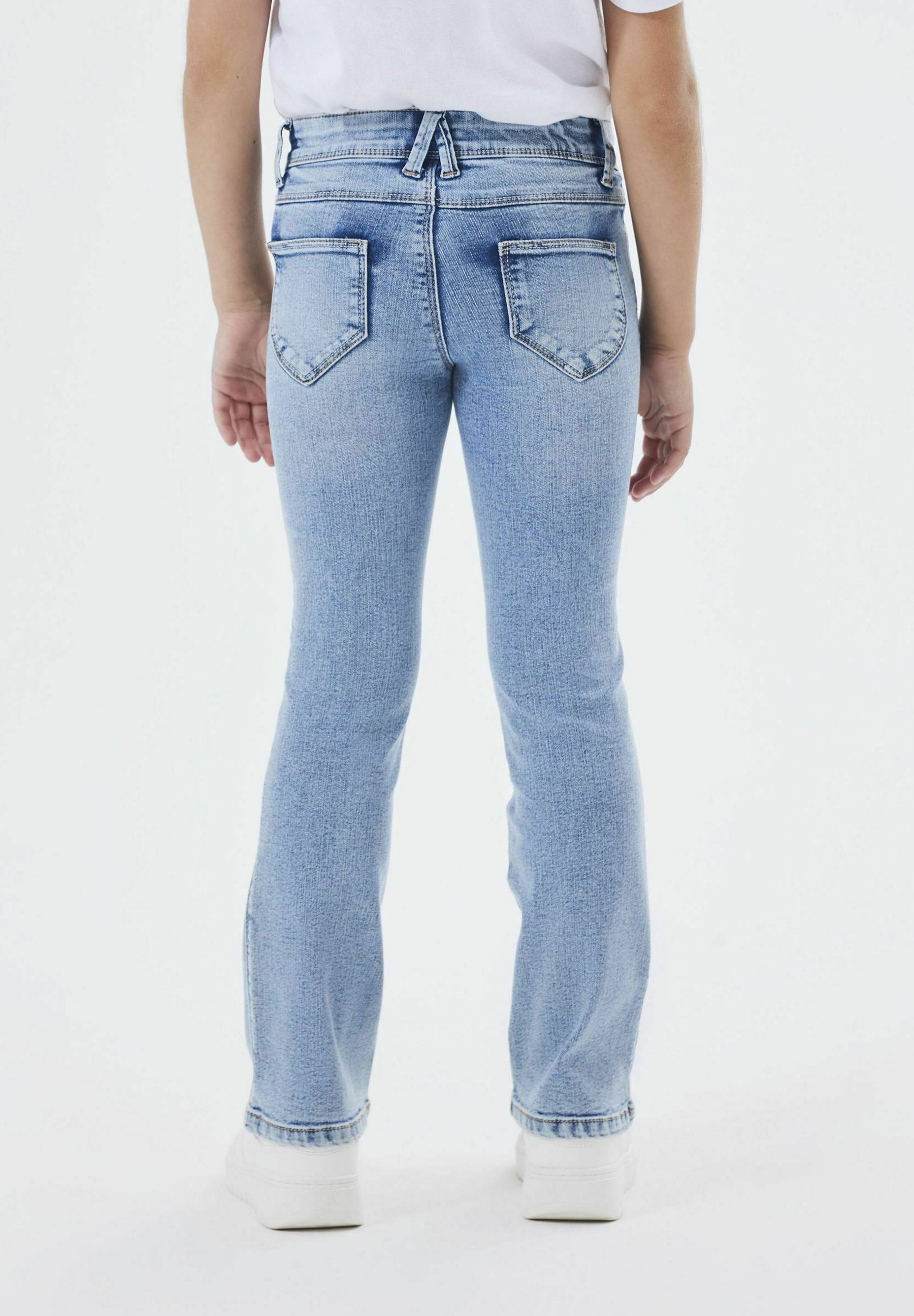 Name it NKFPOLLY - Rovné džínsy - svetlomodrý denim