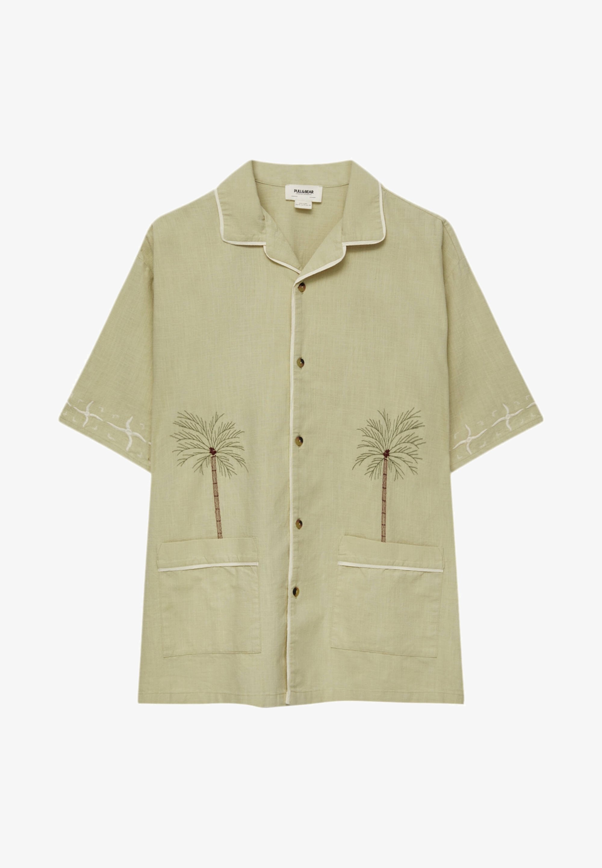 PULL&BEAR shirt - lichtgroen