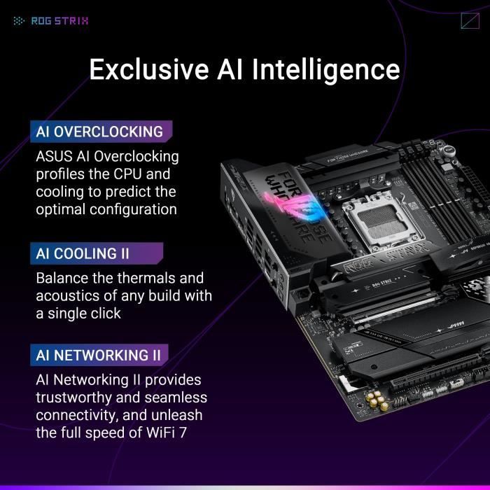 Moederbord - ASUS - STRIX X870E-E GAMING WIFI
