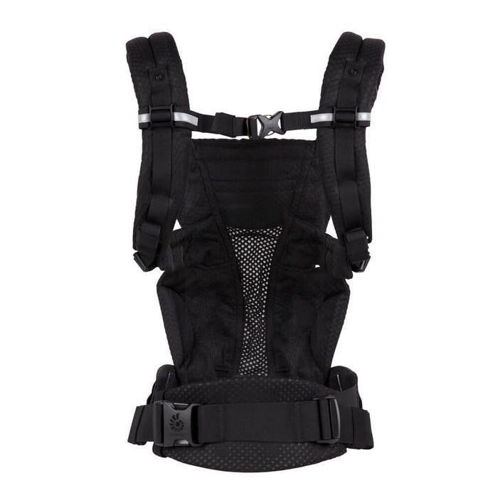 Ergobaby Omni Breeze Baby Carrier - SoftFlex Mesh: Onyx Black