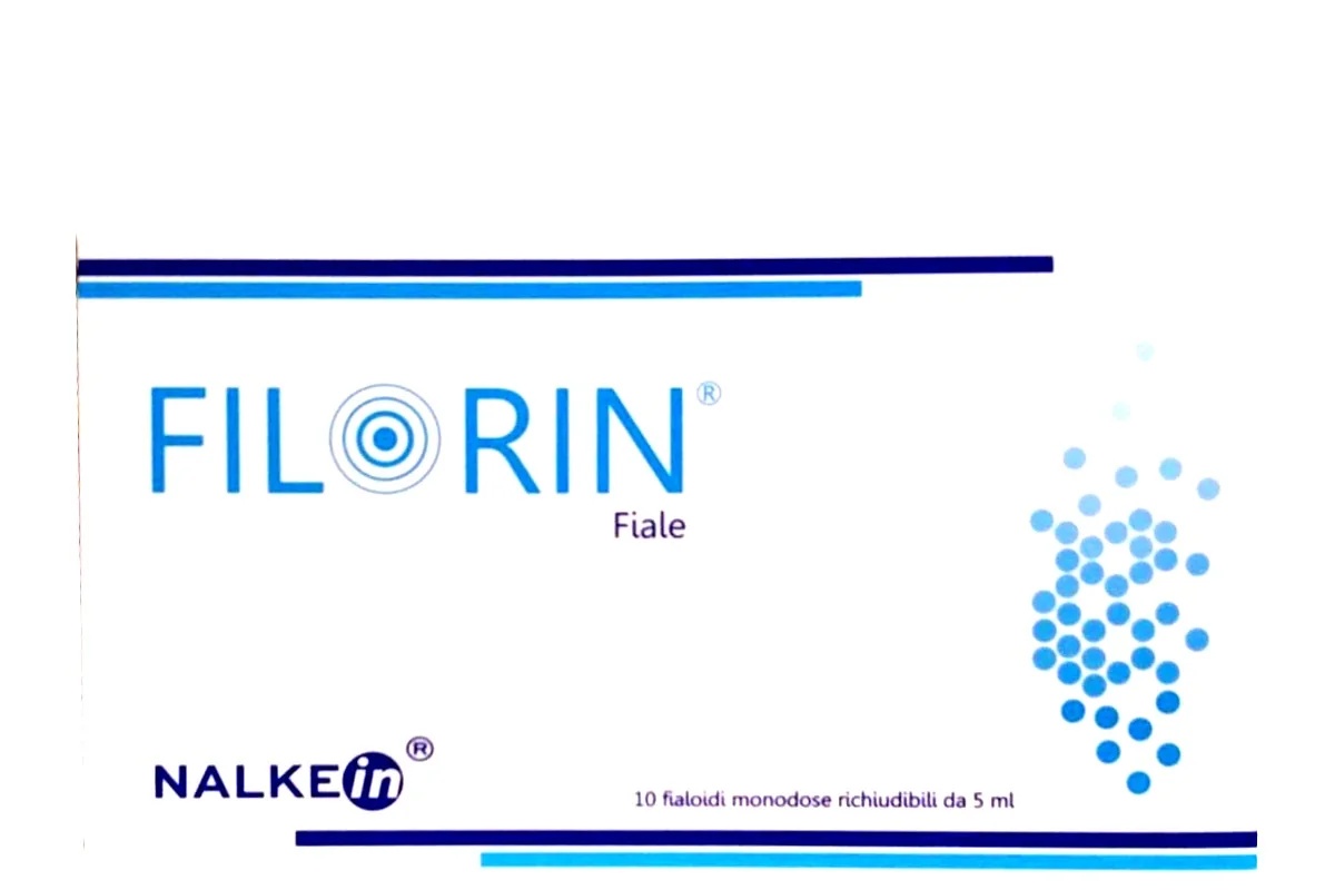 Complemento alimenticio Filorin, 10 frascos de 5 ml.