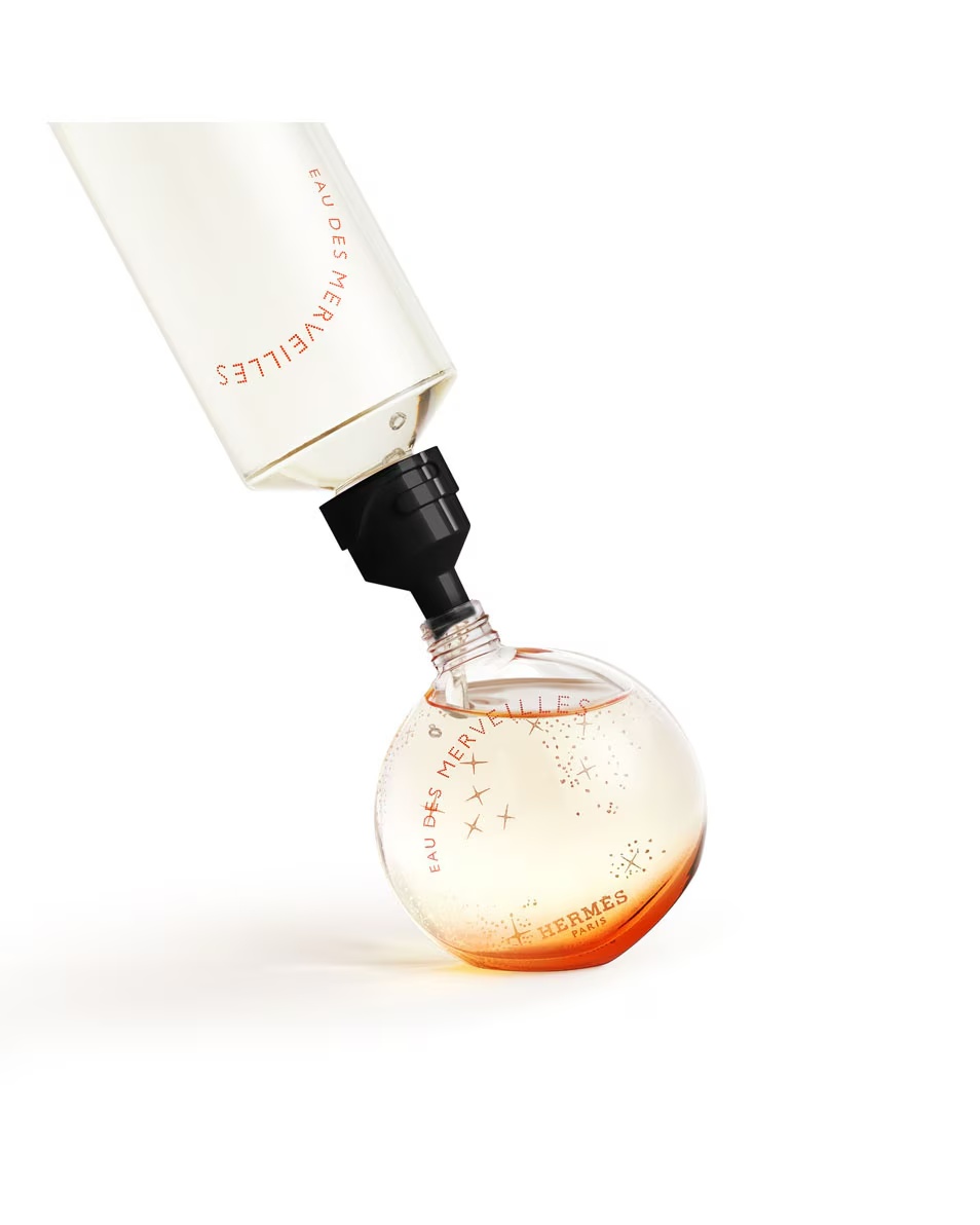 HERMÈS EAU DES MERVEILLES EAU DES MERVEILLES, REFILL APĂ DE TOALETE