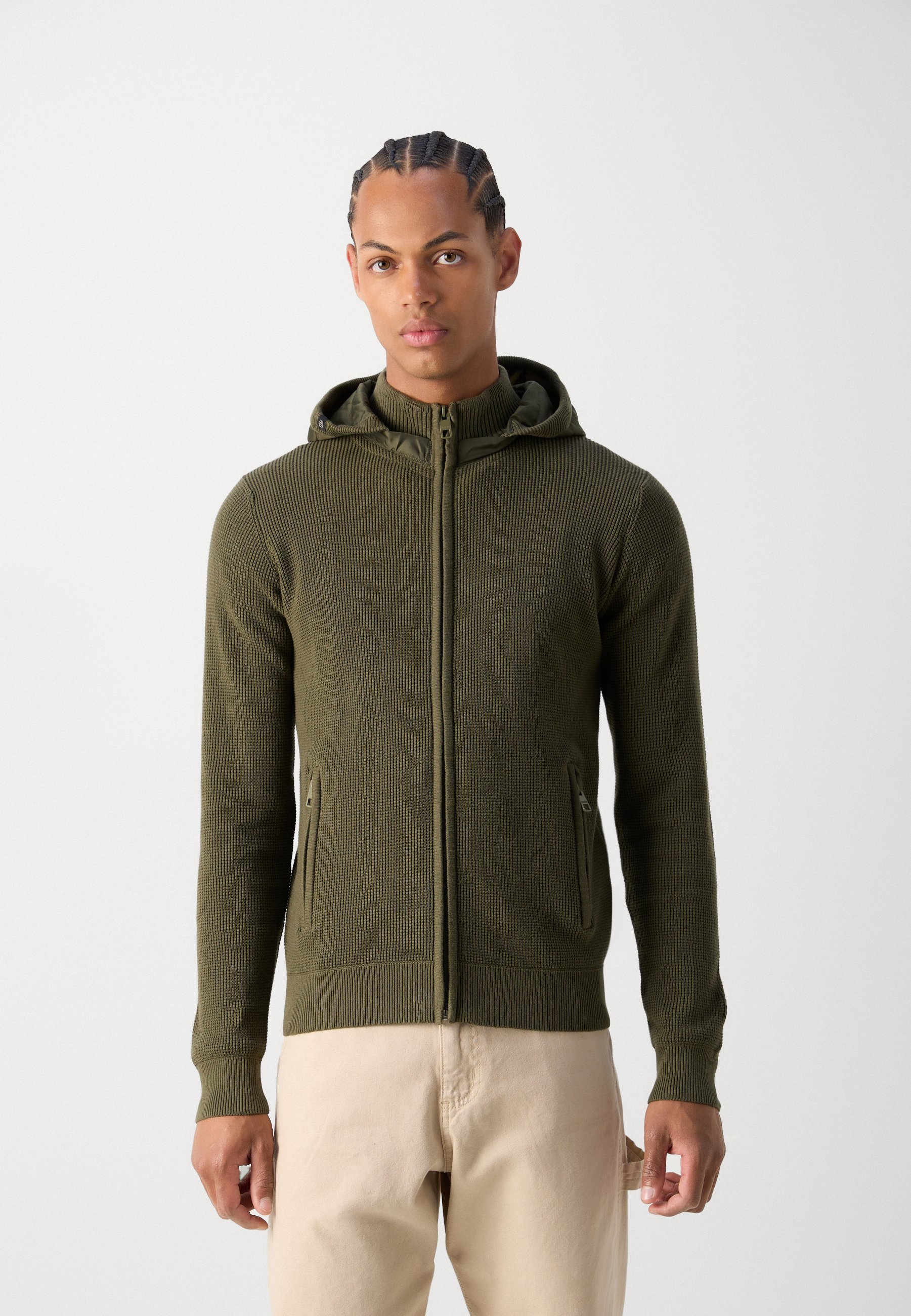 Gilet INDICODE JEANS - olive