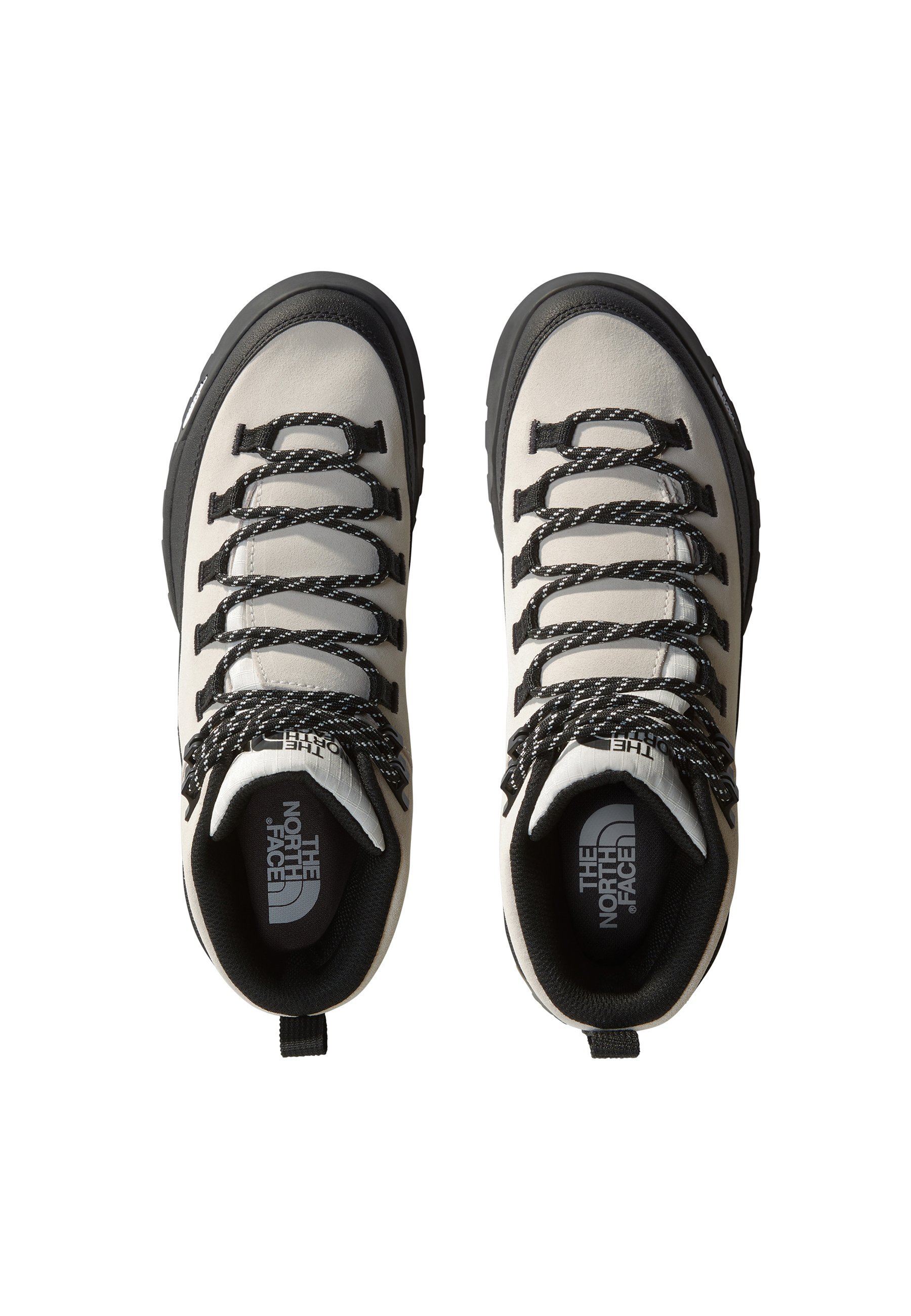 The North Face GLENCLYFFE URBAN UNISEX - Enkellaarsjes met vetersluiting - wit duin/zwart
