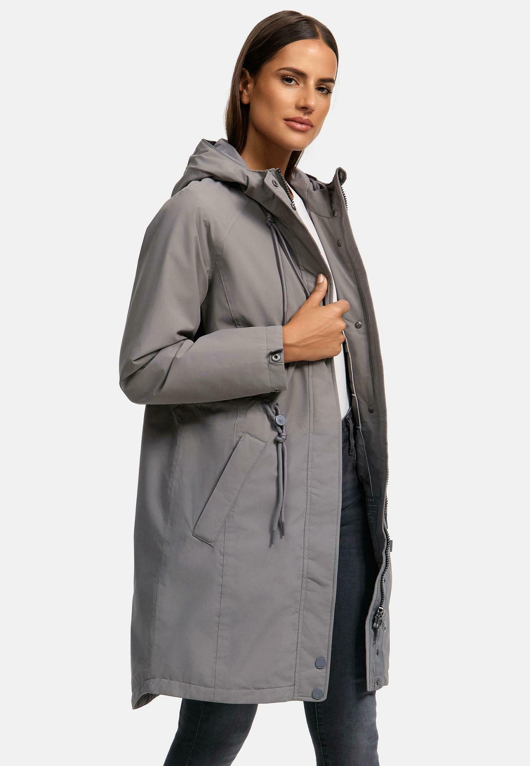 Marikoo KURZMANTEL MEGUMII 16 - Veste d'hiver - grise
