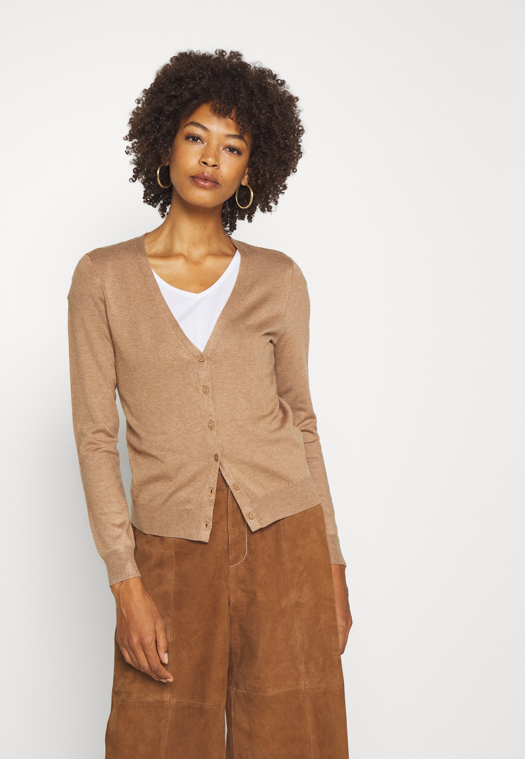 Anna Field Cardigan - camel