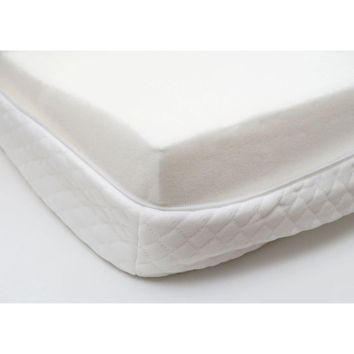 10cm Surmatelas en mousse à froid HWC-E63, Couvre-matelas, housse de matelas - 140x200cm