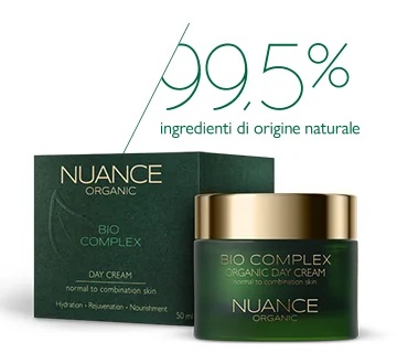NUANCE Crème de jour bio Nuance pour peaux normales 50 ml pour peaux normales à mixtes
